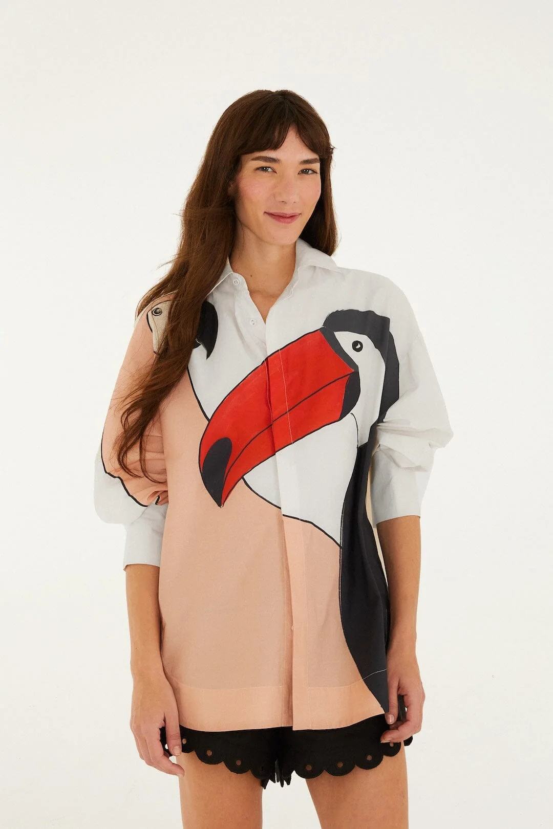 Graphic Birds  Shirt