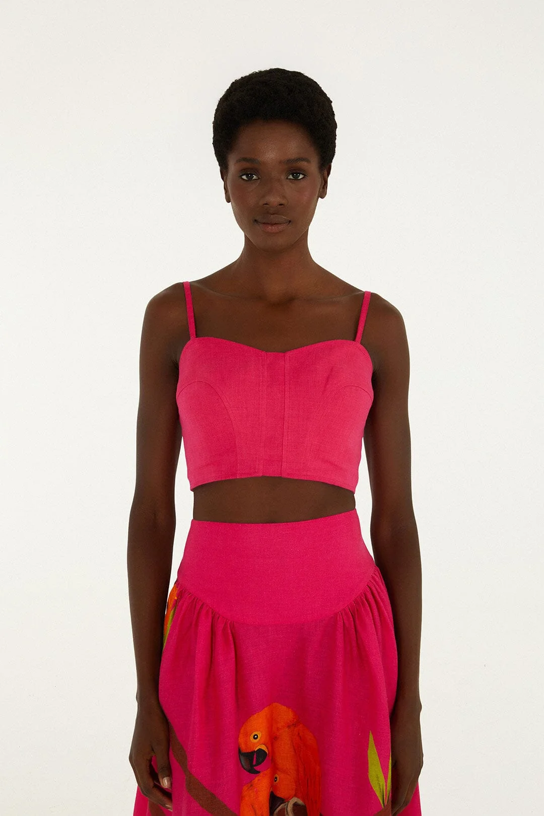 Pink Corset Top