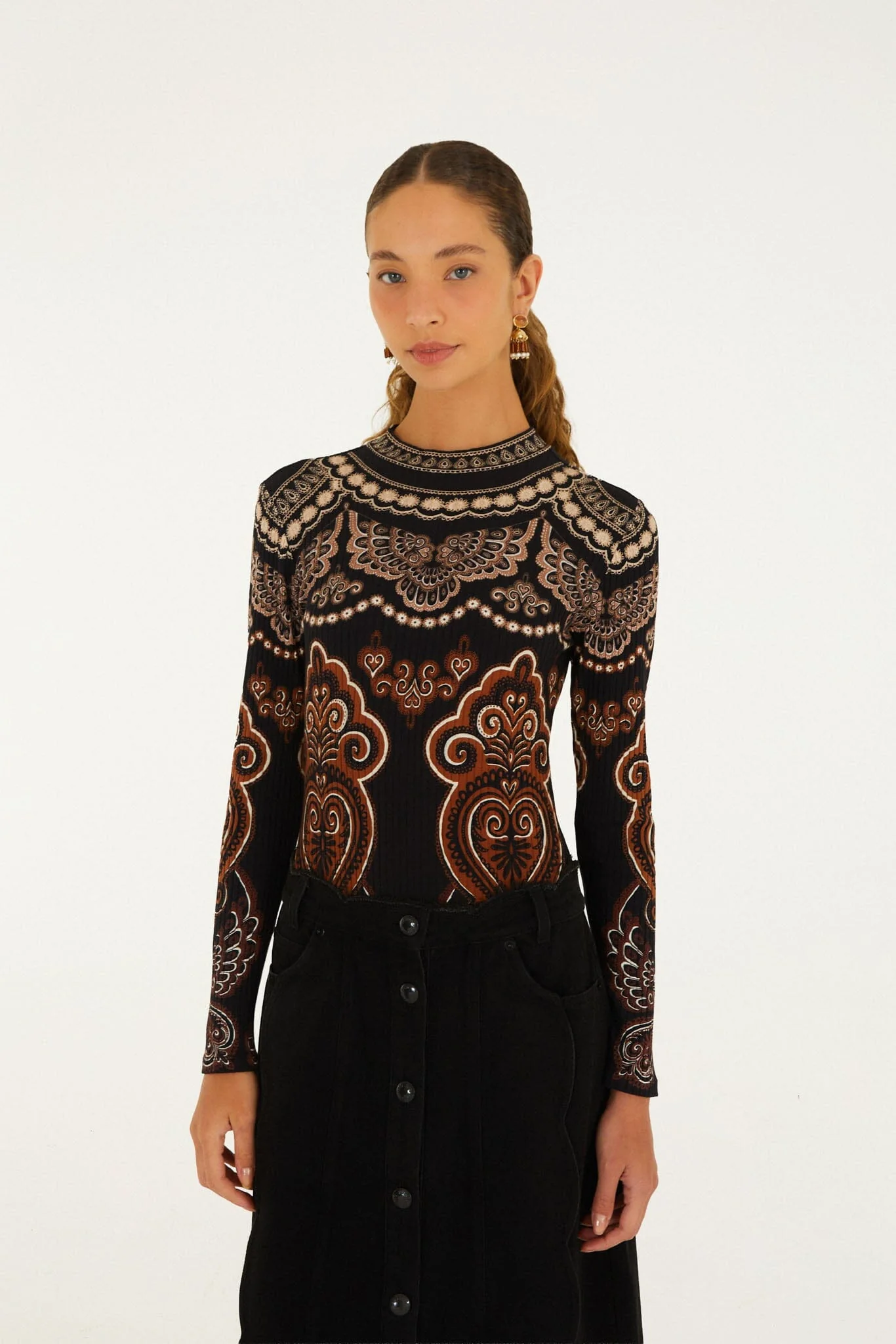 Nicole Long Sleeve Jersey Bodysuit